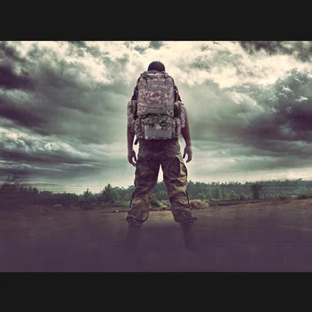 Men Waterproof Travel Mountaineering Tactics Camouflage Backpack Molle Climbing Hiking Road Rucksack Flexible Combination Set
Men Waterproof Travel Mountaineering Tactics Camouflage Backpack Molle Climbing Hiking Road Rucksack Flexible Combination Set