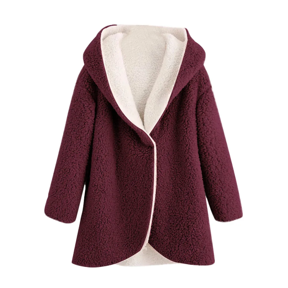 2018 Fashion Women's Plus Size Winter Coat Curved Hem Longline Turn-down Collar Faux Fur Sherpa Button Fleece Hoodie Coat
2018 Fashion Women's Plus Size Winter Coat Curved Hem Longline Turn-down Collar Faux Fur Sherpa Button Fleece Hoodie Coat