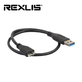 REXLIS USB 3.0 Type A to Micro B Cable USB3.0 Fast Data Sync Cable Cord for External Hard Drive Disk HDD
REXLIS USB 3.0 Type A to Micro B Cable USB3.0 Fast Data Sync Cable Cord for External Hard Drive Disk HDD