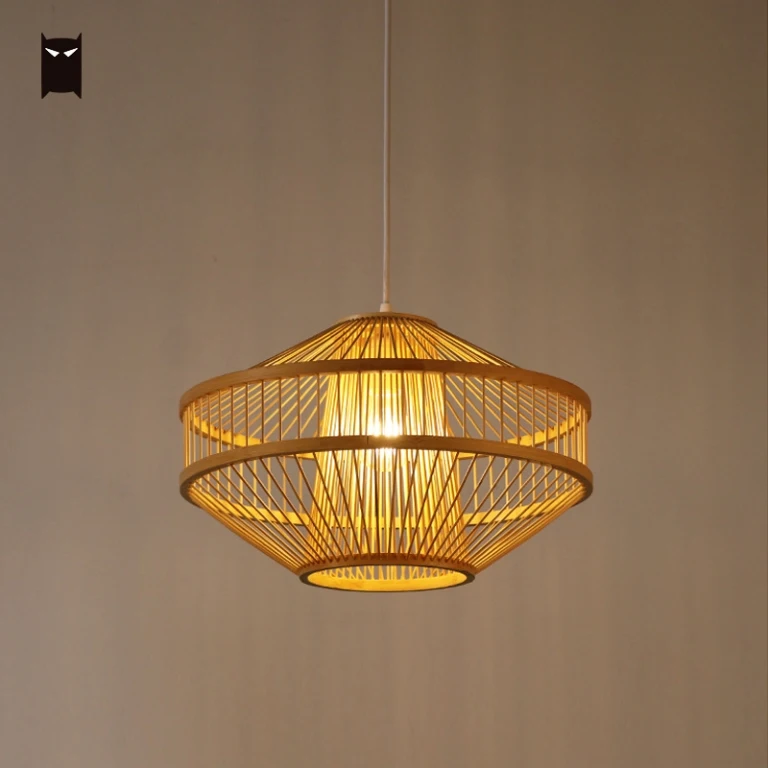 Bamboo Rattan Lantern Pendant Light Fixture Meditation Hanging Ceiling Lamp Plafon Luminaire Dining Table Tea Room Restaurant
Bamboo Rattan Lantern Pendant Light Fixture Meditation Hanging Ceiling Lamp Plafon Luminaire Dining Table Tea Room Restaurant
