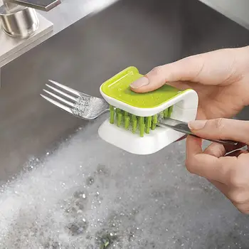 Cutlery Sponge Kitchen Non-Slip Scrub Cutlery Cleaning Brush Durable Silverware Washer For Chopsticks Cutlery Kitchen Gadget
Cutlery Sponge Kitchen Non-Slip Scrub Cutlery Cleaning Brush Durable Silverware Washer For Chopsticks Cutlery Kitchen Gadget