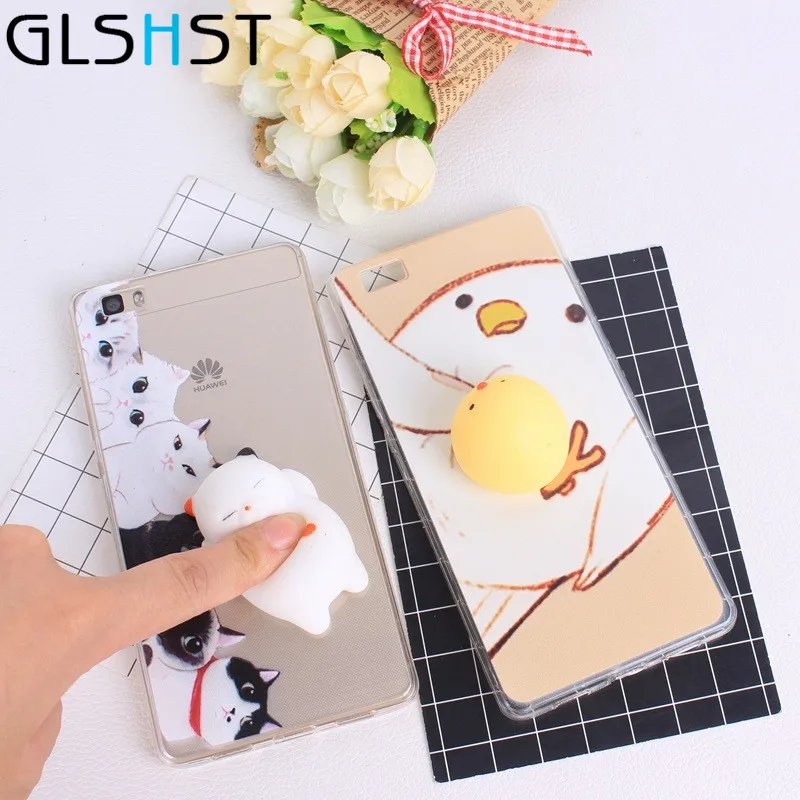 3D Cartoon Clear Panda soft cat silicone TPU Squeeze squishy Phone Cases for P8 Lite 2017 P10 Lite Y5 ii Case coque fundas
3D Cartoon Clear Panda soft cat silicone TPU Squeeze squishy Phone Cases for P8 Lite 2017 P10 Lite Y5 ii Case coque fundas