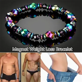 1PCS Weight Loss Stone Magnetic Therapy Slimming Bracelets Colorful Hematite Bracelet Fat Burner For Men Women Wrist Ring
1PCS Weight Loss Stone Magnetic Therapy Slimming Bracelets Colorful Hematite Bracelet Fat Burner For Men Women Wrist Ring