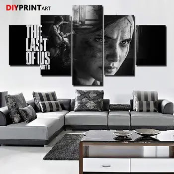 The Last of US Part II Guitar Girl 5 Panel Wall Decor Game Posters Canvas Wall Art Paintings for Living Room Home Decoraion
The Last of US Part II Guitar Girl 5 Panel Wall Decor Game Posters Canvas Wall Art Paintings for Living Room Home Decoraion
