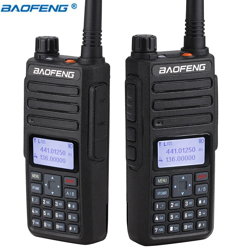 2Pcs Baofeng DM1801 Dual Band Dual Time Slot DMR Digital/Analog Two Way Radio 136-174/400-470MHz 1024 Channels Portable CB Radio
2Pcs Baofeng DM1801 Dual Band Dual Time Slot DMR Digital/Analog Two Way Radio 136-174/400-470MHz 1024 Channels Portable CB Radio