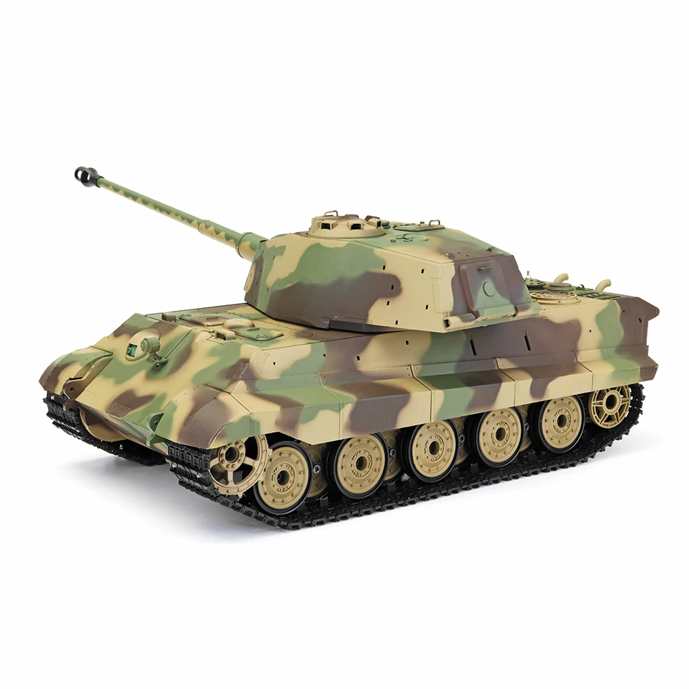 High Quality Henglong 3888A -1 1/16 2.4G German TigerKing Henschel Rc Battle Tank Smoking Sound Plastic One Toys Gifts for Kids
High Quality Henglong 3888A -1 1/16 2.4G German TigerKing Henschel Rc Battle Tank Smoking Sound Plastic One Toys Gifts for Kids