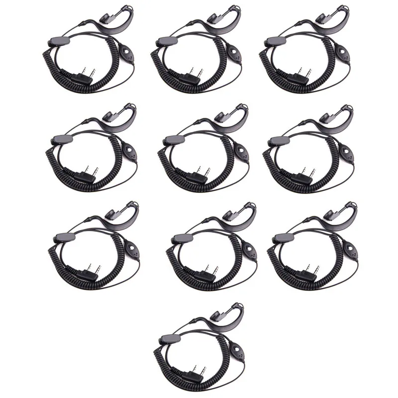 Lot 10pcs K-TYPE Plug Handsfree Flexible Earphone Headphone w/Microphone for Dual Radio Baofeng UV5R UV-5R Kenwood Walkie Talkie
Lot 10pcs K-TYPE Plug Handsfree Flexible Earphone Headphone w/Microphone for Dual Radio Baofeng UV5R UV-5R Kenwood Walkie Talkie