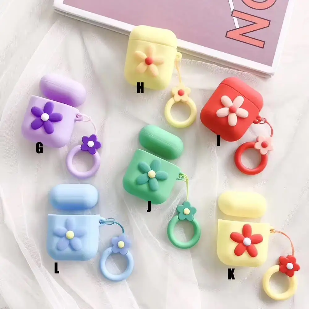 Small daisy Case Cover For Airpods Earphone Cases Flower Straps Soft Silicone shell Headphone Cover For Air Pods
Small daisy Case Cover For Airpods Earphone Cases Flower Straps Soft Silicone shell Headphone Cover For Air Pods