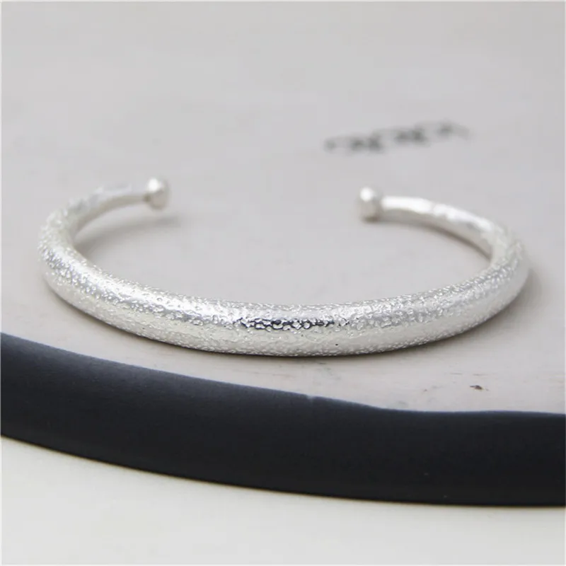 JINSE Thai Silver Bracelets Bangle Unisex Style Noble Dignity Dull Polished Finished Bracelet Bangle For Women Men
JINSE Thai Silver Bracelets Bangle Unisex Style Noble Dignity Dull Polished Finished Bracelet Bangle For Women Men