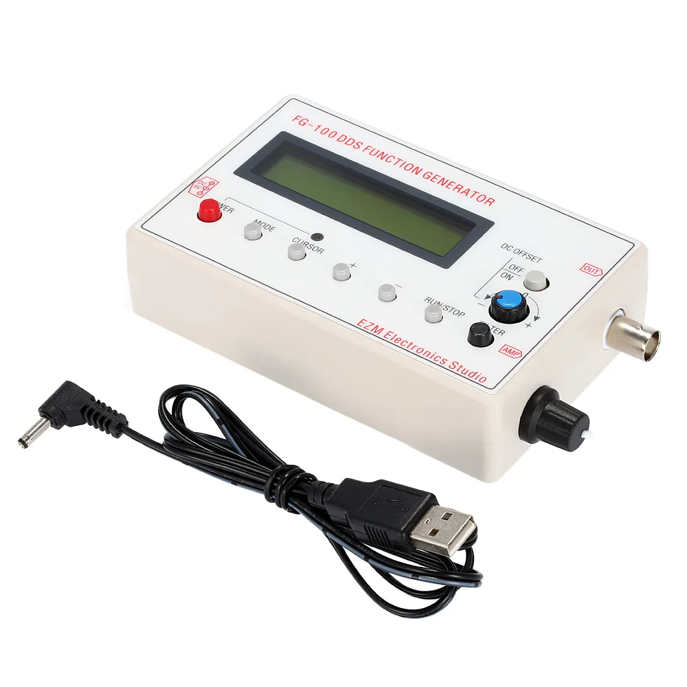 1HZ-500KHZ DDS Functional Signal Generator Sine + Square + Triangle + Sawtooth Waveform #Hbm0092
1HZ-500KHZ DDS Functional Signal Generator Sine + Square + Triangle + Sawtooth Waveform #Hbm0092