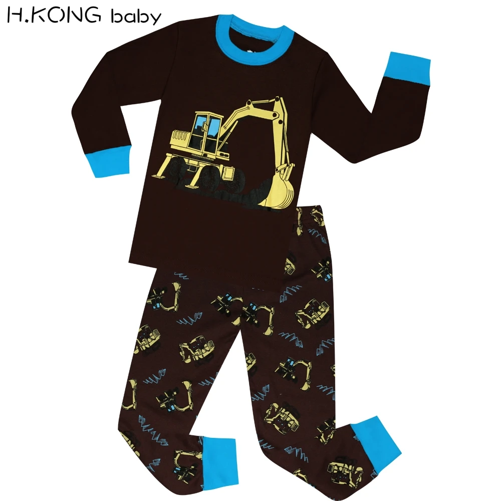 Boys Truck Pajamas sets Kids Cars Sleepwear Girls Dinosaur Elephant penguins Pyajamas pijamas 100% Cotton Nightwear
Boys Truck Pajamas sets Kids Cars Sleepwear Girls Dinosaur Elephant penguins Pyajamas pijamas 100% Cotton Nightwear