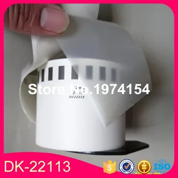 4 Rolls Compatible DK-22113 Label 62mm*15.24M Continuous Compatible for Brother Label Printer Half Transparent Material
4 Rolls Compatible DK-22113 Label 62mm*15.24M Continuous Compatible for Brother Label Printer Half Transparent Material