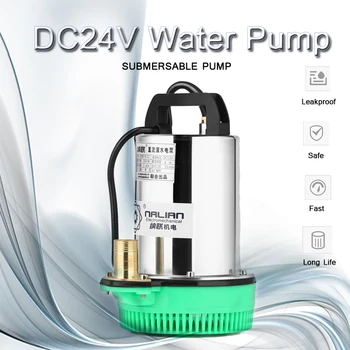 DC24V 180W Motor Submersible Water Pump Deep Well Brush Pump Battery Powered 26ft Head with 8.2ft Cord For Aquarium Fish Tank
DC24V 180W Motor Submersible Water Pump Deep Well Brush Pump Battery Powered 26ft Head with 8.2ft Cord For Aquarium Fish Tank