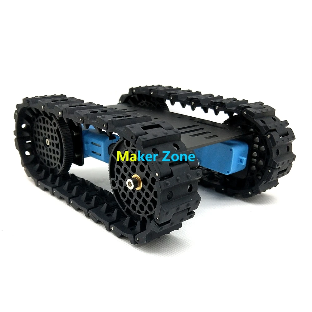 Mini T10 Tank car, TT Motor, rubber track, Alloy Chassis/Frame/Structure, for Robot Education Modification DIY Tank Model Teachi
Mini T10 Tank car, TT Motor, rubber track, Alloy Chassis/Frame/Structure, for Robot Education Modification DIY Tank Model Teachi