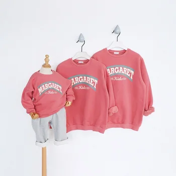 Family Matching Outfits Mother Son Outfits Twinning Mommy and Me Clothes Pink Sweatshirt for Girls Big Sister Little Brother Set
Family Matching Outfits Mother Son Outfits Twinning Mommy and Me Clothes Pink Sweatshirt for Girls Big Sister Little Brother Set