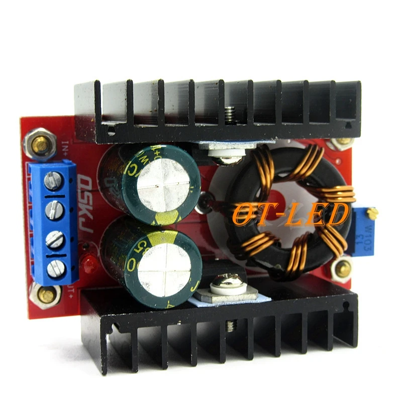 1pcs 150W Boost Converter DC-DC 10-32V to 12-35V Step Up Voltage Charger Module freeshipping
1pcs 150W Boost Converter DC-DC 10-32V to 12-35V Step Up Voltage Charger Module freeshipping