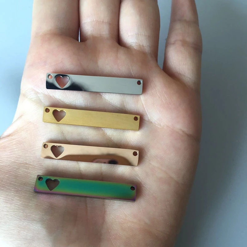 Stainless Steel Findings Hollow Love Rectangle Pendant Rose Gold Charms DIY Women's Necklace Charms Jewelry Making Accessories
Stainless Steel Findings Hollow Love Rectangle Pendant Rose Gold Charms DIY Women's Necklace Charms Jewelry Making Accessories