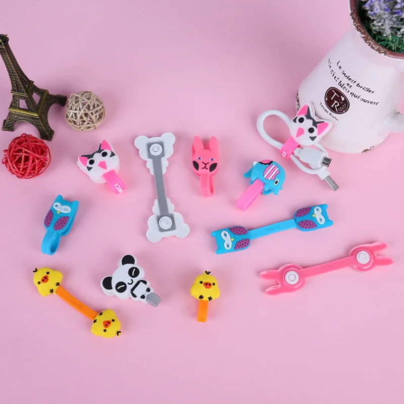 Cartoon Cable Organizer Bobbin Winder Protector Wire Cord Management Marker Holder Cover For Earphone iPhone Sansung MP3 USB
Cartoon Cable Organizer Bobbin Winder Protector Wire Cord Management Marker Holder Cover For Earphone iPhone Sansung MP3 USB