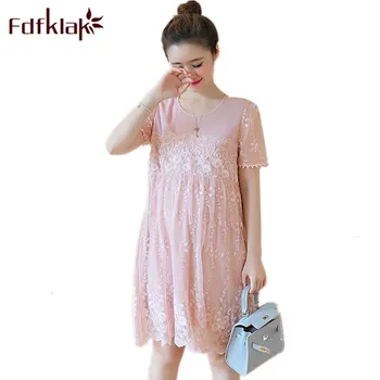 Fdfklak Vestidos Plus Size Lace Hook Flower 2018 New Summer Maternity Clothes Dress Maternity Dress For Pregnant Women M-3XL F20
Fdfklak Vestidos Plus Size Lace Hook Flower 2018 New Summer Maternity Clothes Dress Maternity Dress For Pregnant Women M-3XL F20