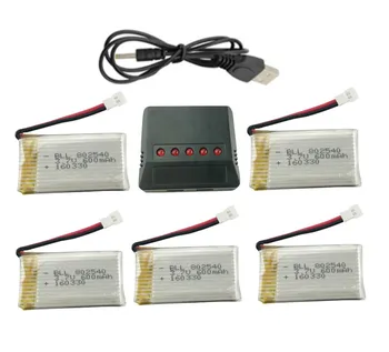 Syma X5C X5C-1 X5A X5 X5SC X5SW H5C V931 SS40 FQ36 T32 5W H42 Lipo Battery Charger 5Pcs 3.7V 600mAh Battery
Syma X5C X5C-1 X5A X5 X5SC X5SW H5C V931 SS40 FQ36 T32 5W H42 Lipo Battery Charger 5Pcs 3.7V 600mAh Battery