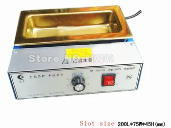 Titanium alloy Lead-free Solder Pot / solder machine Soldering Desoldering Bath capacity 200X75X45mm 700W5500g
Titanium alloy Lead-free Solder Pot / solder machine Soldering Desoldering Bath capacity 200X75X45mm 700W5500g