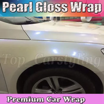 Gloss Pearl white to Blue Car Wrap Pearlecsent with Air Bubble Free Flip Flop car Covering foil PROTWRAPS 1.52x20m/Roll 5x67ft
Gloss Pearl white to Blue Car Wrap Pearlecsent with Air Bubble Free Flip Flop car Covering foil PROTWRAPS 1.52x20m/Roll 5x67ft
