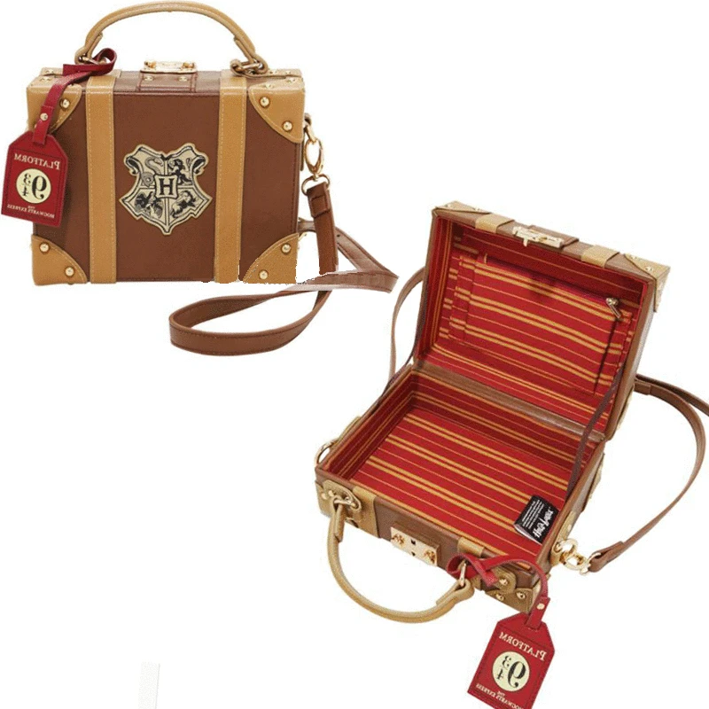 Harry Potter Bag Hogwarts PU School Badge Small suitcase Shoulder bag Handbags Halloween Christmas Gifts
Harry Potter Bag Hogwarts PU School Badge Small suitcase Shoulder bag Handbags Halloween Christmas Gifts