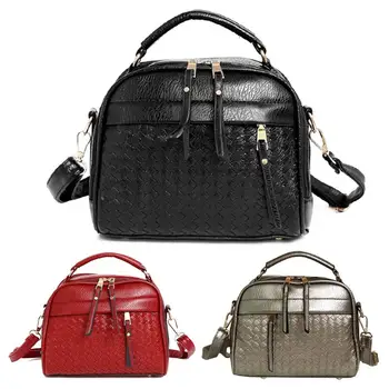 Fasion Women Leather Handbag Women Bag Knitting Shoulder Crossbody Bag Women Messenger Bags Clutch Bolsa Feminina sac a main
Fasion Women Leather Handbag Women Bag Knitting Shoulder Crossbody Bag Women Messenger Bags Clutch Bolsa Feminina sac a main
