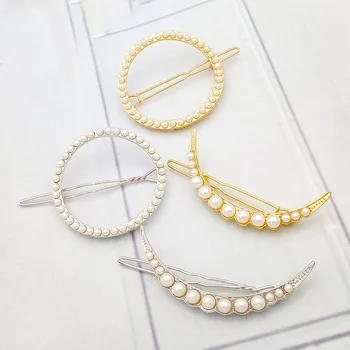 Personality wild moon set pearl Hair Clip pin sun circle hairpin women's side clip Fashion Hair Clip Hair Styling Accessories
Personality wild moon set pearl Hair Clip pin sun circle hairpin women's side clip Fashion Hair Clip Hair Styling Accessories