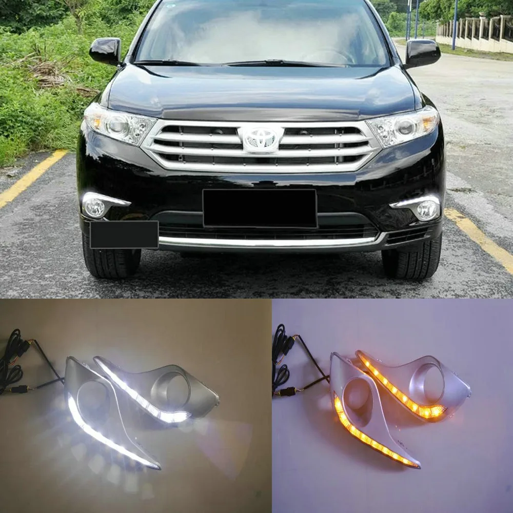 Daytime Running Light DRL for Toyota High Lander 2011 2012 2013 2014 2015 Left & Right Fog Light Cover with Relay
Daytime Running Light DRL for Toyota High Lander 2011 2012 2013 2014 2015 Left & Right Fog Light Cover with Relay