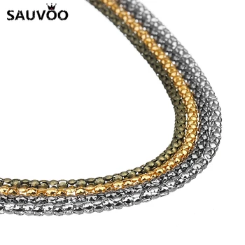 SAUVOO 10 Meter/lot Popcorn Chains Dia 3mm Gold Silver Gunblack Bronze Color Long Iron Chain Wholesale for DIY Jewelry Findings
SAUVOO 10 Meter/lot Popcorn Chains Dia 3mm Gold Silver Gunblack Bronze Color Long Iron Chain Wholesale for DIY Jewelry Findings