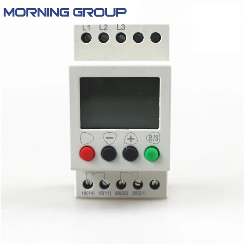 JVR1000 Multifunction 3-Phase Sequence Protection Relay With Counting And Timing
JVR1000 Multifunction 3-Phase Sequence Protection Relay With Counting And Timing