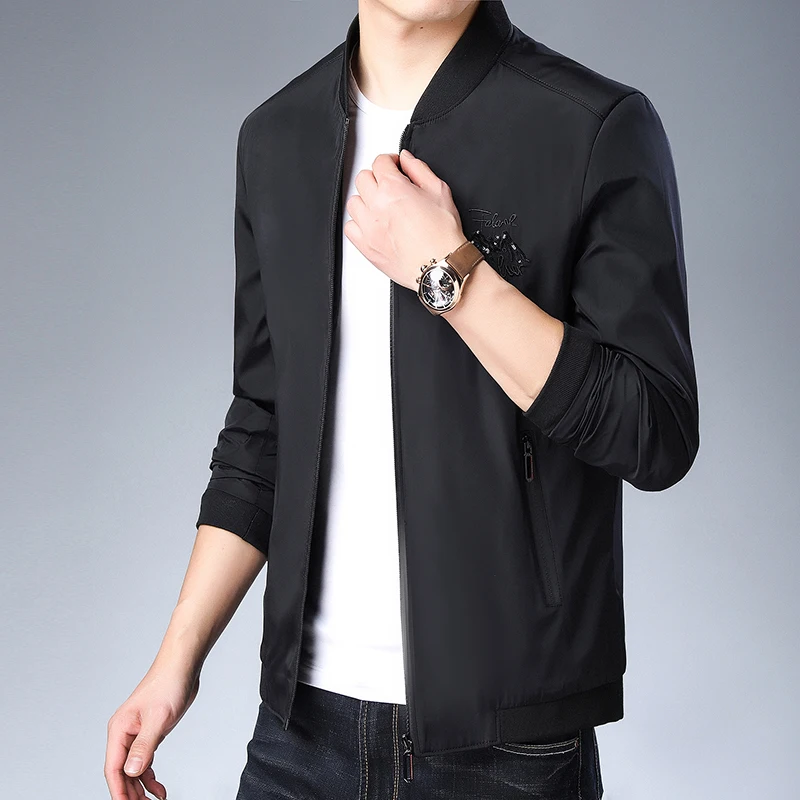 2019 New Fashion Wind Breaker Jackets For Men Korean Streetwear Trend Overcoat Pilot Black Top Grade Casual Coat Mens Clothes
2019 New Fashion Wind Breaker Jackets For Men Korean Streetwear Trend Overcoat Pilot Black Top Grade Casual Coat Mens Clothes