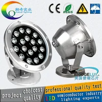 CP 6w 12W 18w 24w 36w IP68 led underwater Light RGB led light light colorful water led pool light led image