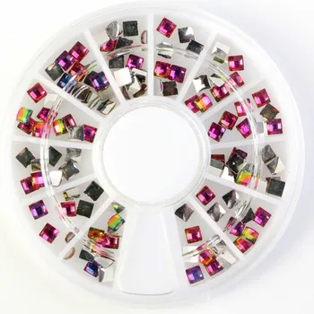 1 Wheel Square-shape Nail Rhinestones 3D DIY Fire Nail Art Decoration Gems Flatback AB Color Charm Stones
1 Wheel Square-shape Nail Rhinestones 3D DIY Fire Nail Art Decoration Gems Flatback AB Color Charm Stones