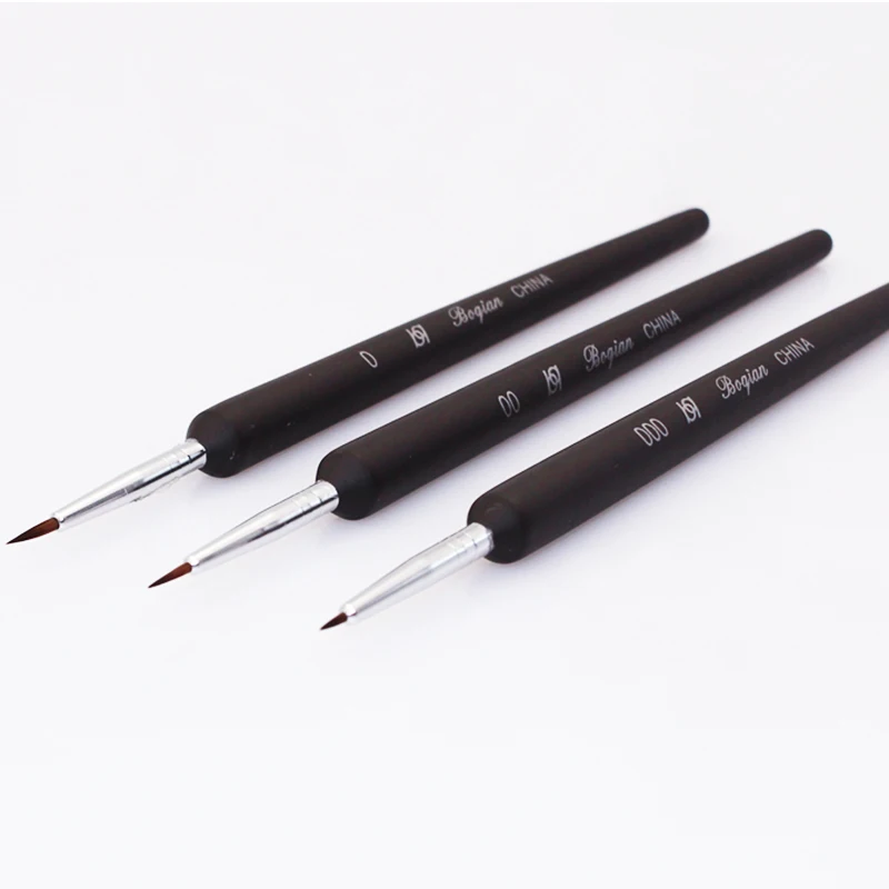 3Pcs- UV GEL Brushes Set -Dotting Painting Drawing Nail Art Lines Painting Pen Brush 3pcs/set Manicure 3D Nail Art Brush Tools
3Pcs- UV GEL Brushes Set -Dotting Painting Drawing Nail Art Lines Painting Pen Brush 3pcs/set Manicure 3D Nail Art Brush Tools