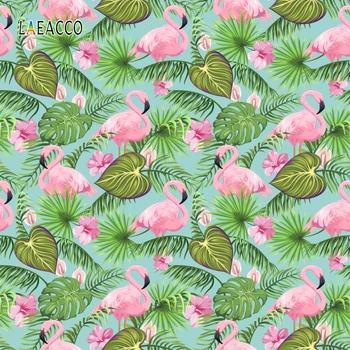 Laeacco Flamingos Palm Tree Flowers Summer Photography Backgrounds Baby Show Customized Photographic Backdrops For Photo Studio 
Laeacco Flamingos Palm Tree Flowers Summer Photography Backgrounds Baby Show Customized Photographic Backdrops For Photo Studio