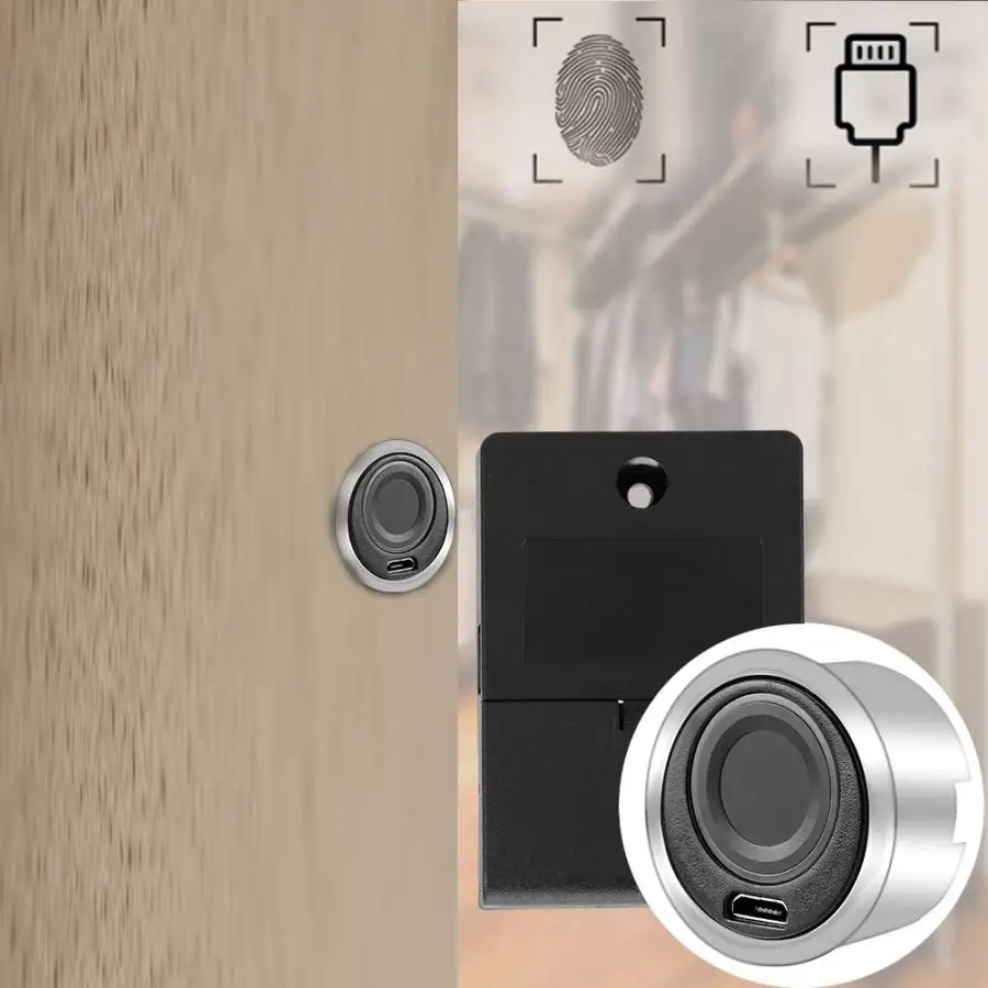 Full Automatic Semiconductor Keyless Smart Fingerprint Lock Cabinet Drawer Security Combination Lock 20 Fingerprints Capacity
Full Automatic Semiconductor Keyless Smart Fingerprint Lock Cabinet Drawer Security Combination Lock 20 Fingerprints Capacity