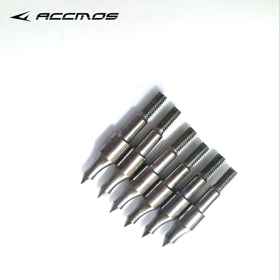 DIY Stainless Steel Bullet Point Tip 100 grain For ID 6.2 mm Arrow Shaft Accessories Archery Bow Hunting
DIY Stainless Steel Bullet Point Tip 100 grain For ID 6.2 mm Arrow Shaft Accessories Archery Bow Hunting