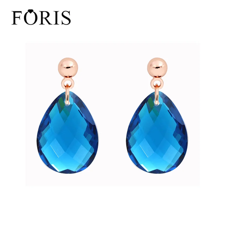 Брендовые украшения FORIS, 7 цветов, великолепные красивые серьги из розового золота с большими кристаллами для женщин, подарок на продажу PE022
Брендовые украшения FORIS, 7 цветов, великолепные красивые серьги из розового золота с большими кристаллами для женщин, подарок на продажу PE022