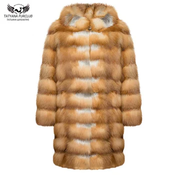 Tatyana Furclub Real Gold Fox Fur Long Coat Winter Palace 2018 Fashion Women Jacket Genuine Leather Outerwear Casual Full Pelt
Tatyana Furclub Real Gold Fox Fur Long Coat Winter Palace 2018 Fashion Women Jacket Genuine Leather Outerwear Casual Full Pelt