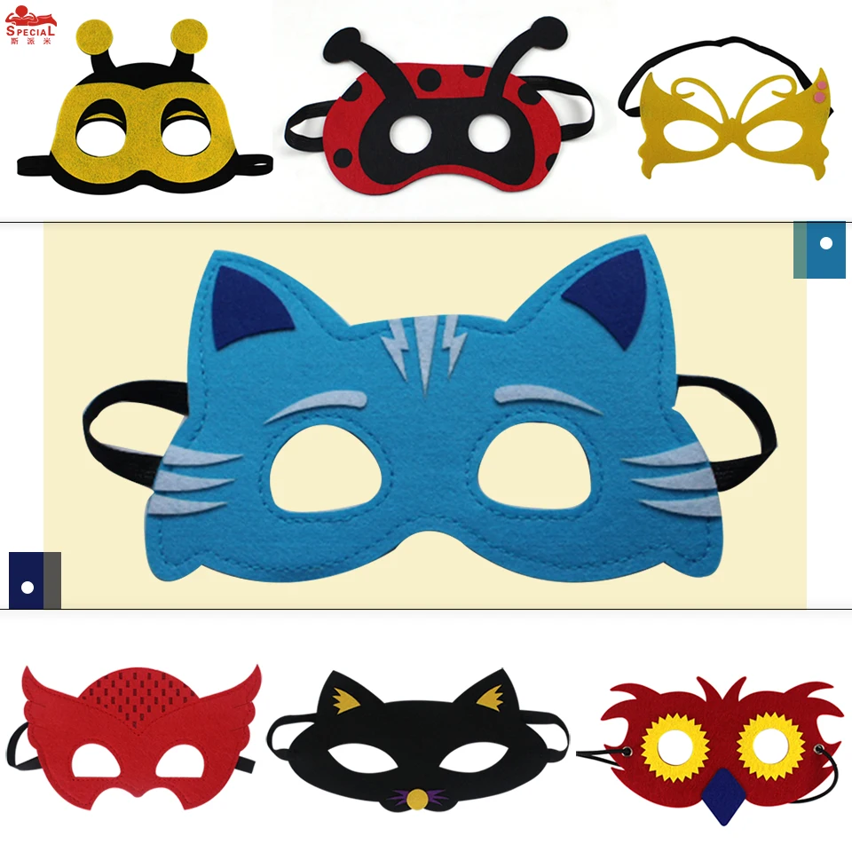 10 PCS Special Child Animal Masks Party Gift Toys Party Cat Felt Mask Performance Mask School Art Carnival Animal Costumes
10 PCS Special Child Animal Masks Party Gift Toys Party Cat Felt Mask Performance Mask School Art Carnival Animal Costumes