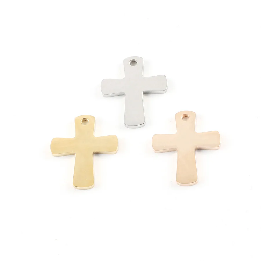 20pcs 17*20mm Gold Color Stainless Steel Cross Shape charm Cross pendant For Necklace DIY Handmade Jewelry Making
20pcs 17*20mm Gold Color Stainless Steel Cross Shape charm Cross pendant For Necklace DIY Handmade Jewelry Making