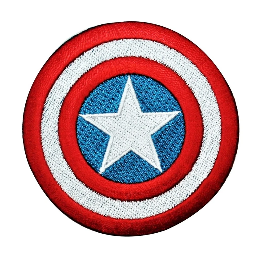 2Pcs Captain America Shield Iron-On Patch DIY Hero Craft Apparel Accessories Craft Kids Clothing Hat Bag Decor
2Pcs Captain America Shield Iron-On Patch DIY Hero Craft Apparel Accessories Craft Kids Clothing Hat Bag Decor
