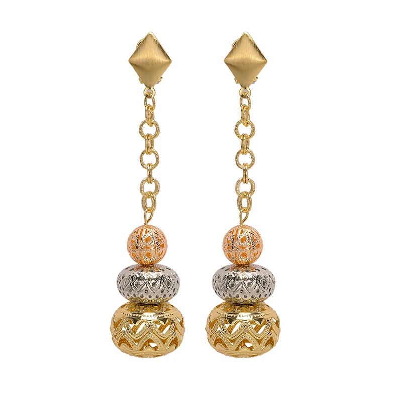 2019 Exquisite Dubai gold colorful wedding earrings Long Drop Dangle Earrings brand drop earrings Nigerian drop earrings
2019 Exquisite Dubai gold colorful wedding earrings Long Drop Dangle Earrings brand drop earrings Nigerian drop earrings
