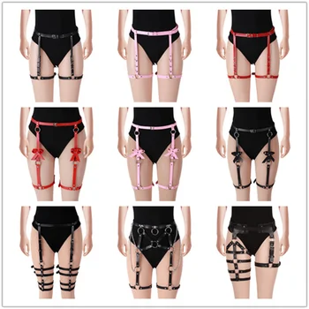 Stockings Garter Belt Women Leather Waist Belt Metal Rivet Punk Gothic Strap Crop Top Night Clubs Adjustable Lingerie for Women
Stockings Garter Belt Women Leather Waist Belt Metal Rivet Punk Gothic Strap Crop Top Night Clubs Adjustable Lingerie for Women