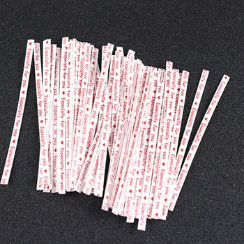 1000pcs Gift Packing Tie Wrapping Especially for You Twist Tie Wedding Party Cookie Candy Dragee Plastic Bag Letters Pattern Tie
1000pcs Gift Packing Tie Wrapping Especially for You Twist Tie Wedding Party Cookie Candy Dragee Plastic Bag Letters Pattern Tie