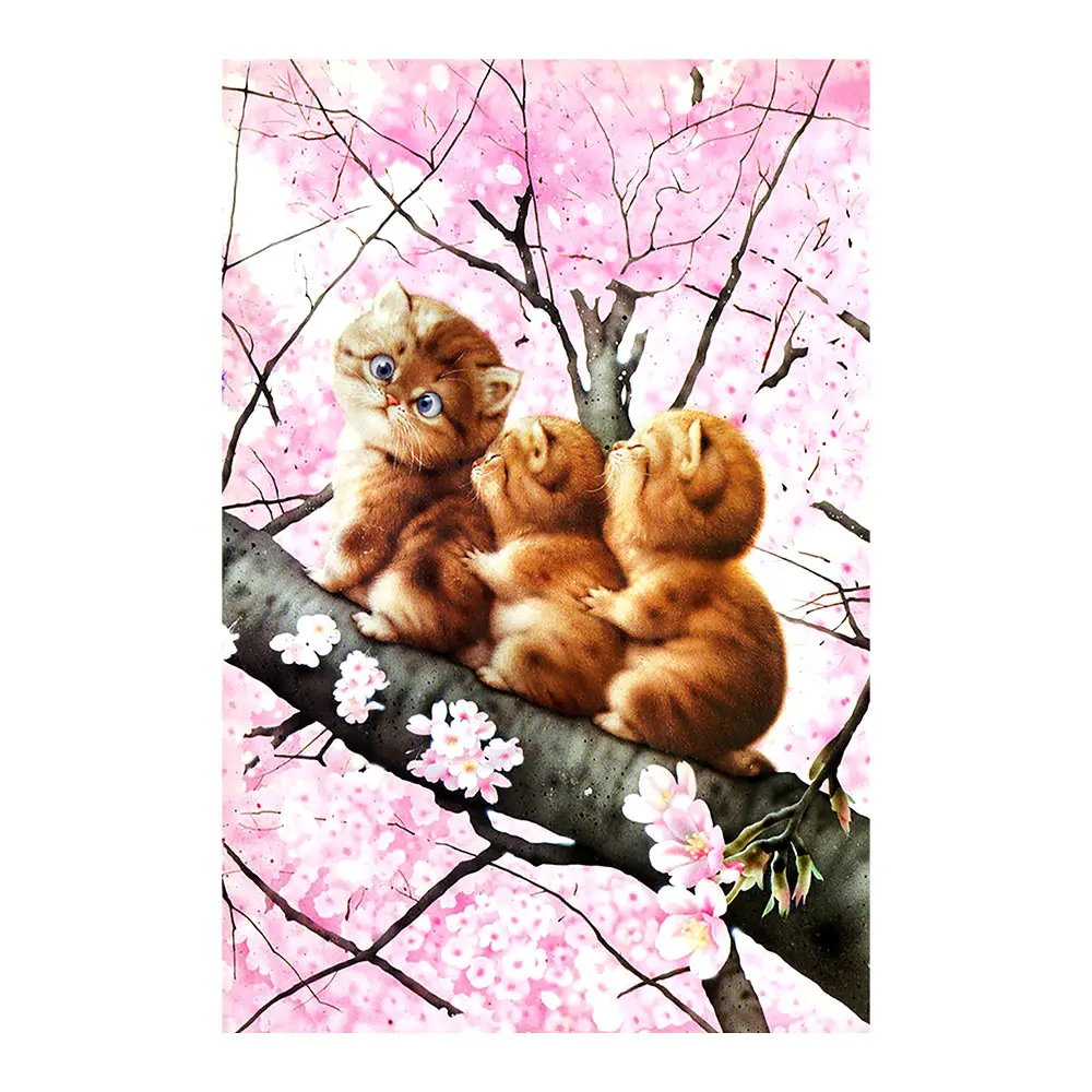 Three kittens in the tree Diamond Painting Animal Cartoon Round Full Drill Nouveaute DIY Mosaic Embroidery 5D Cross Stitch gift
Three kittens in the tree Diamond Painting Animal Cartoon Round Full Drill Nouveaute DIY Mosaic Embroidery 5D Cross Stitch gift