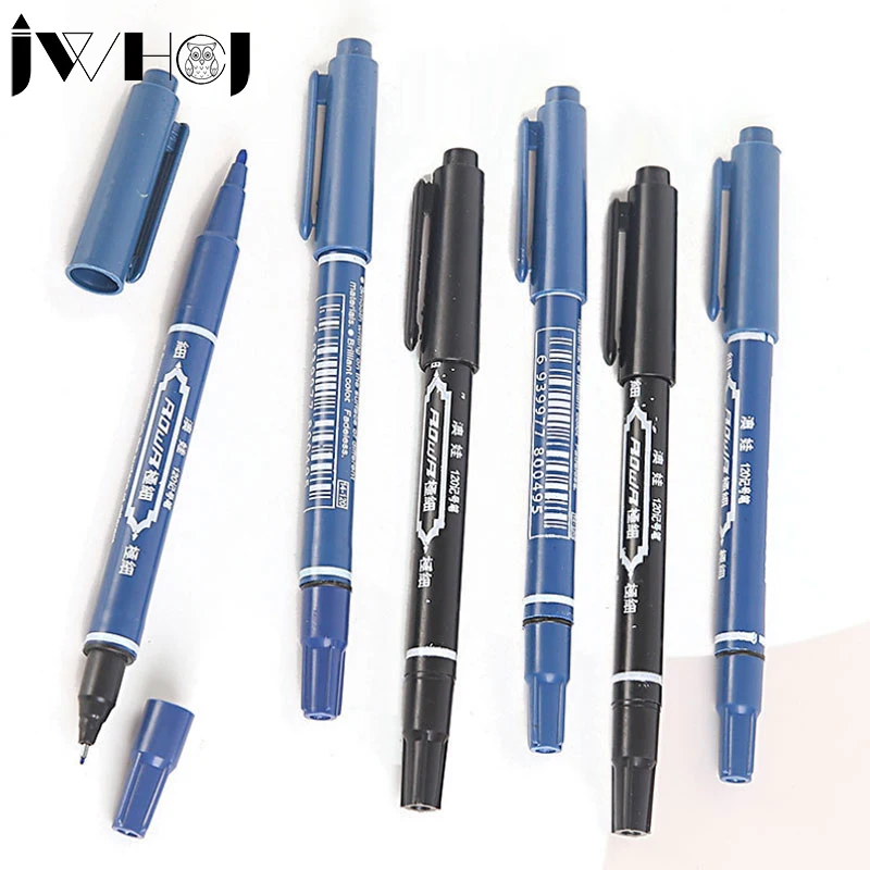 5 pcs Double written slim marker pen kawaii stationery school supplie Graffiti art supplies 2 color
5 pcs Double written slim marker pen kawaii stationery school supplie Graffiti art supplies 2 color