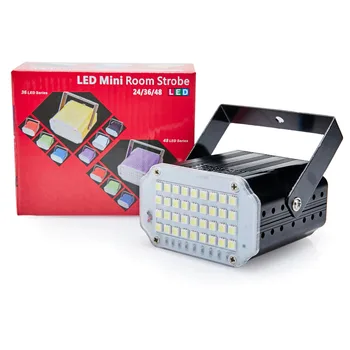 Mini Sound Control SMD5050 36LED Stroboscopic Disco Party DJ Strobe Light Home Entertainment Music Show Stage Lighting effect
Mini Sound Control SMD5050 36LED Stroboscopic Disco Party DJ Strobe Light Home Entertainment Music Show Stage Lighting effect